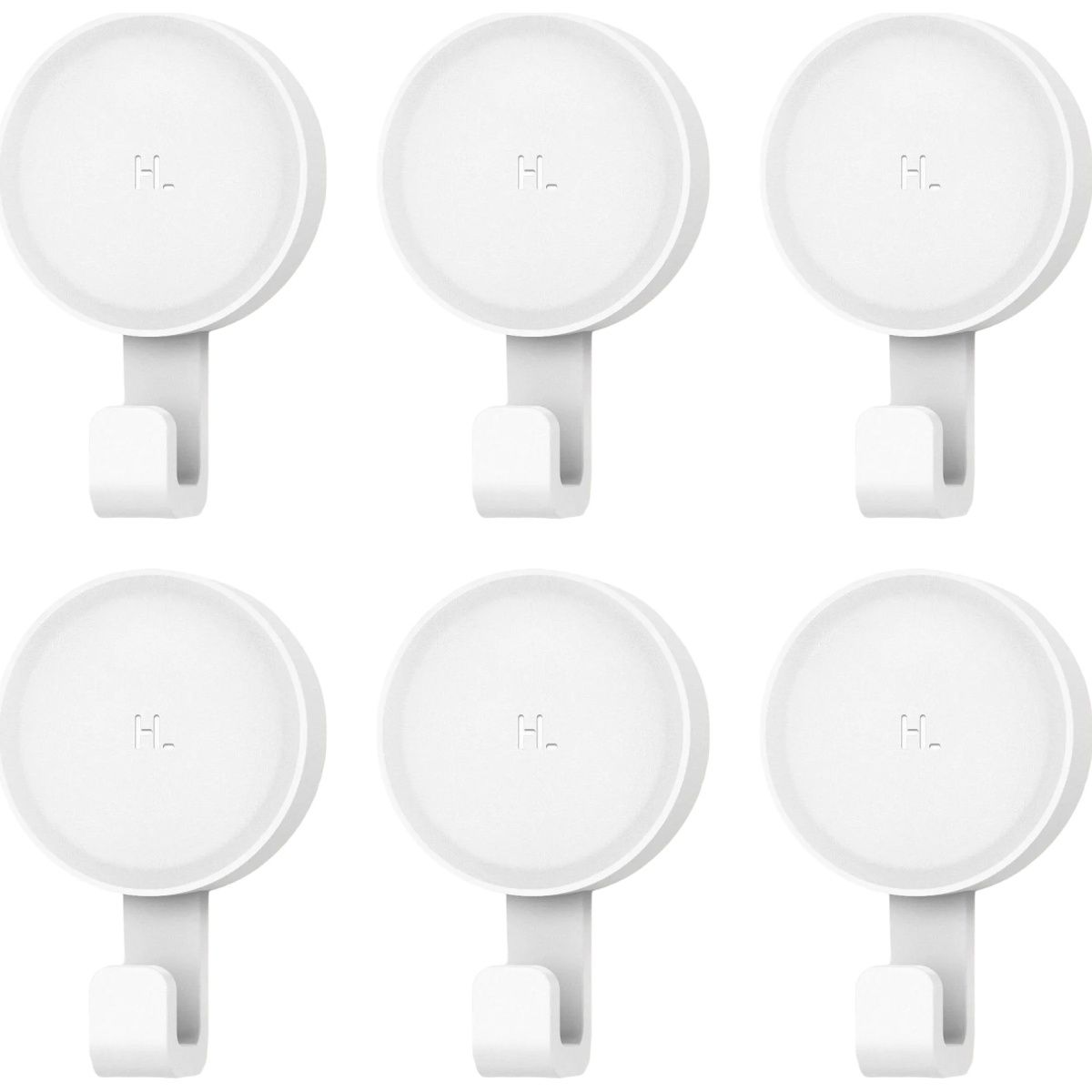 

Набор настенных крючков Happy Life Small Hook 6 шт White