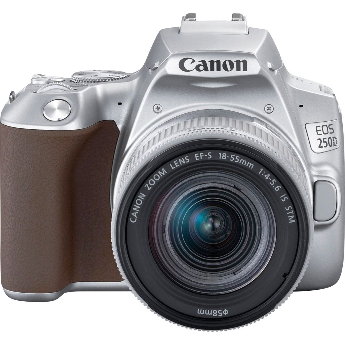 

Дзеркальний фотоапарат Canon EOS 250D Kit 18-55mm EF-S IS STM Silver (3461C003)