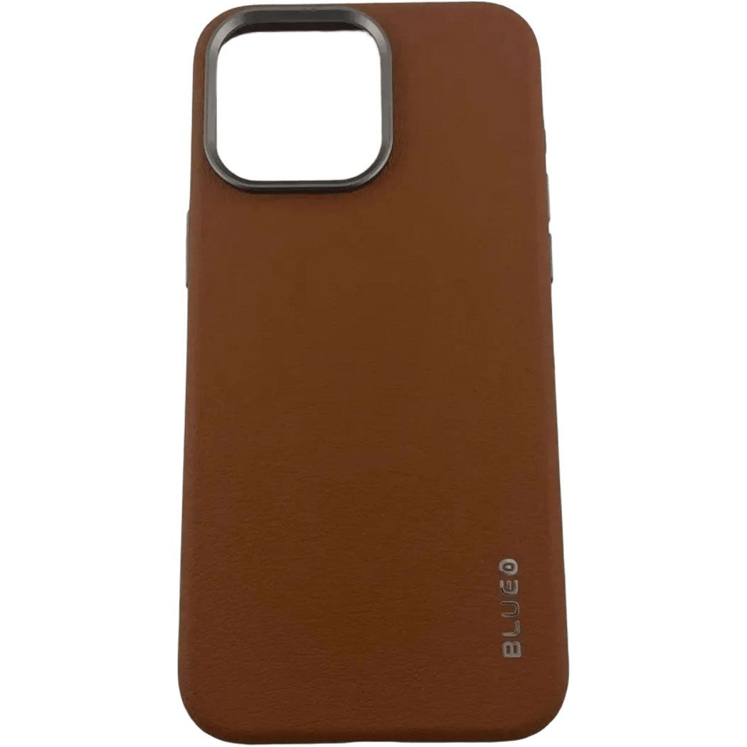 Чохол Blueo Leather Case with MagSafe для Apple iPhone 15 Pro Brown 
