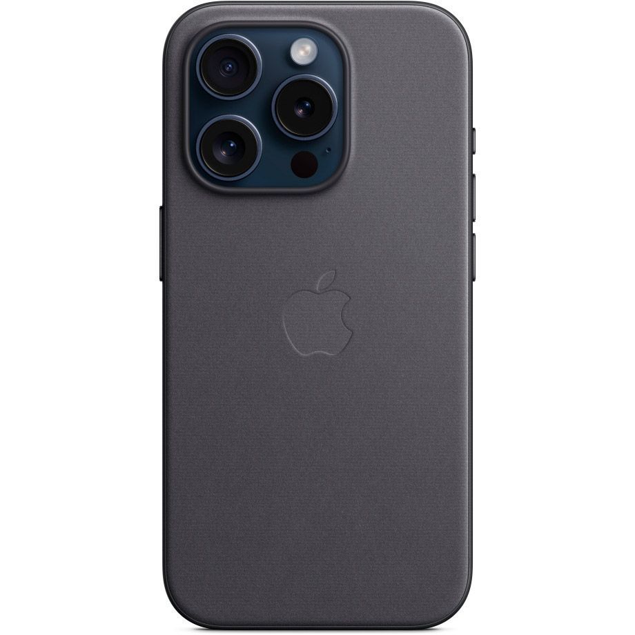 Чохол Apple FineWoven Case with MagSafe для iPhone 15 Pro Black (MT4H3ZM/A)