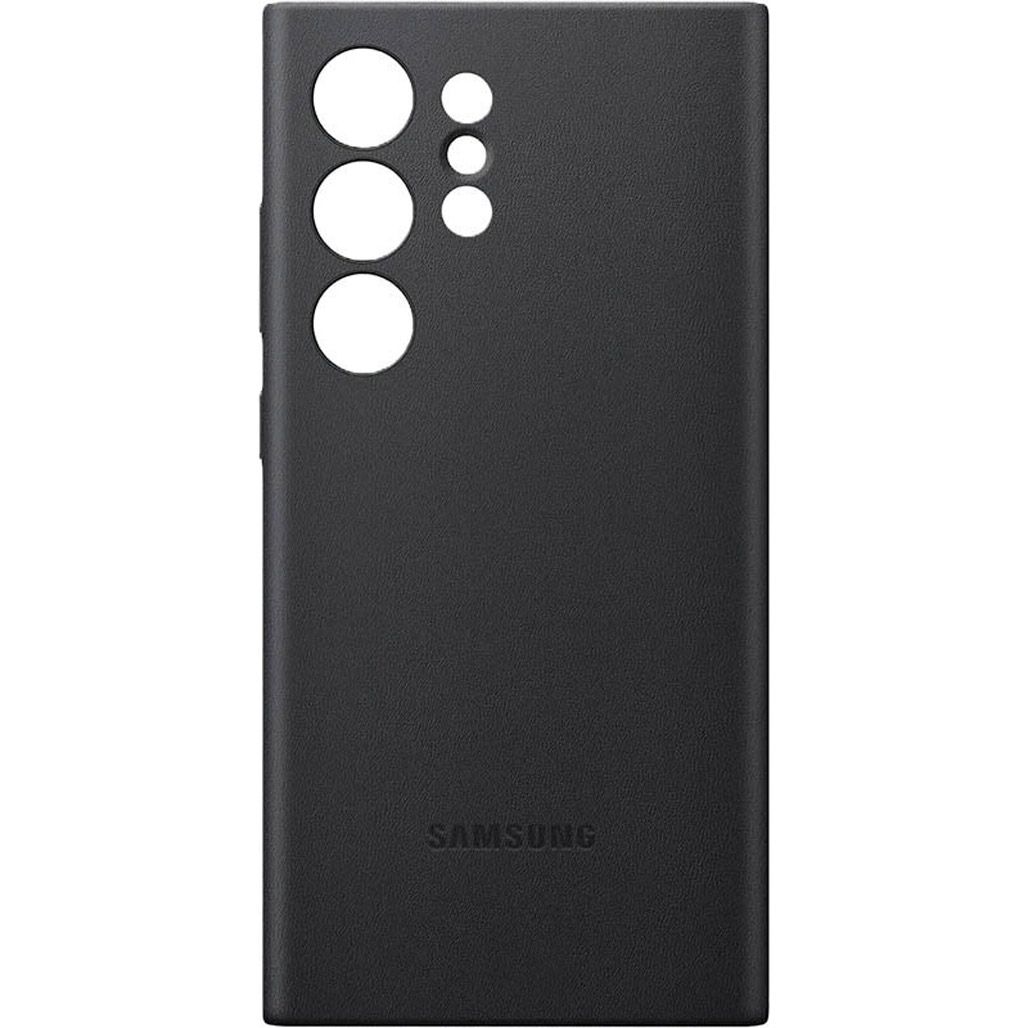 Чохол Epik Leather Case для Samsung Galaxy S24 Ultra Black AAA