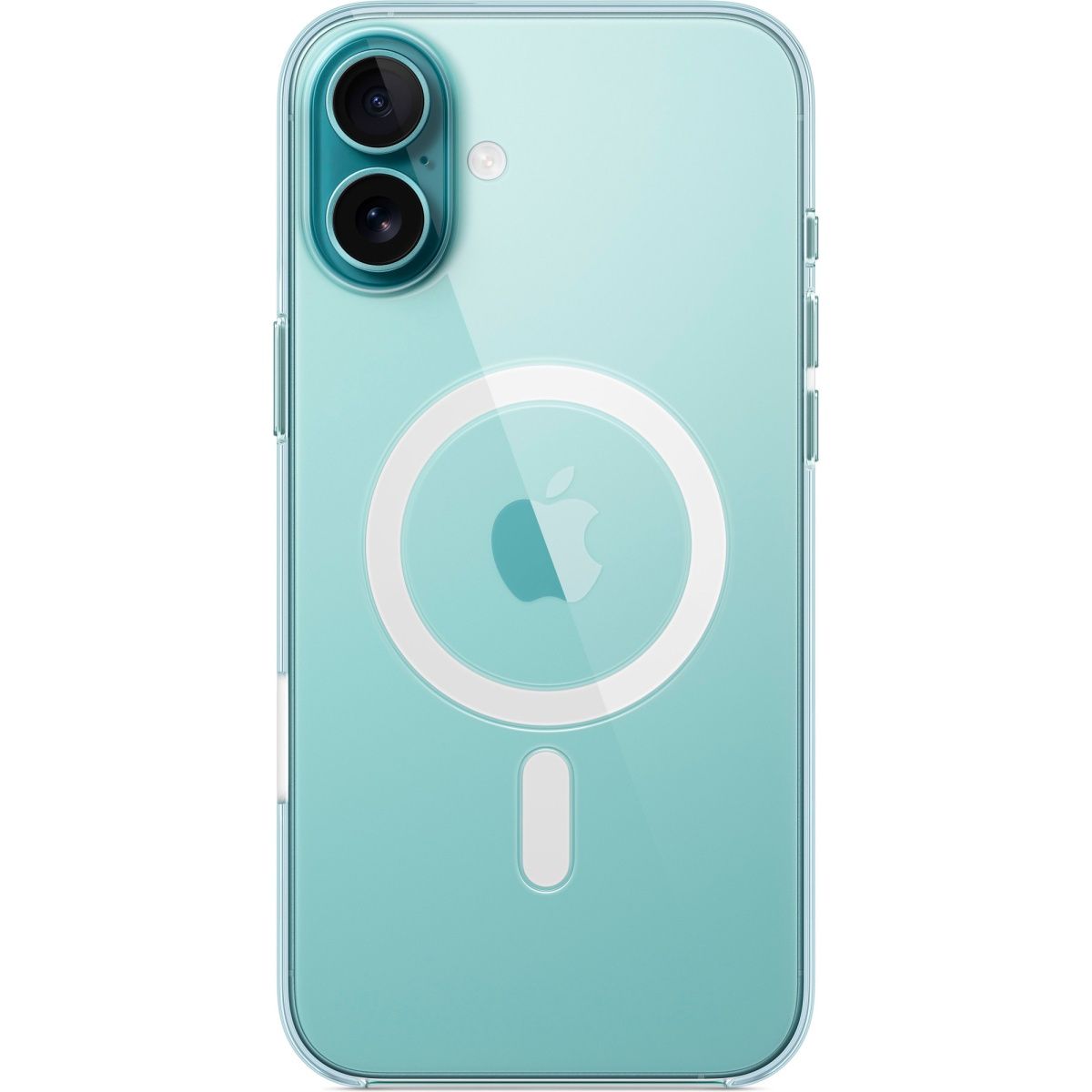 Чохол Clear Case with MagSafe для Apple iPhone 16 Plus Transparent AAA