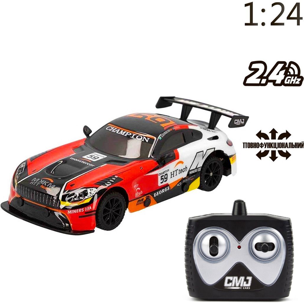 Машинка на радіокеруванні KS Drive Road Rebels 1:24 Red