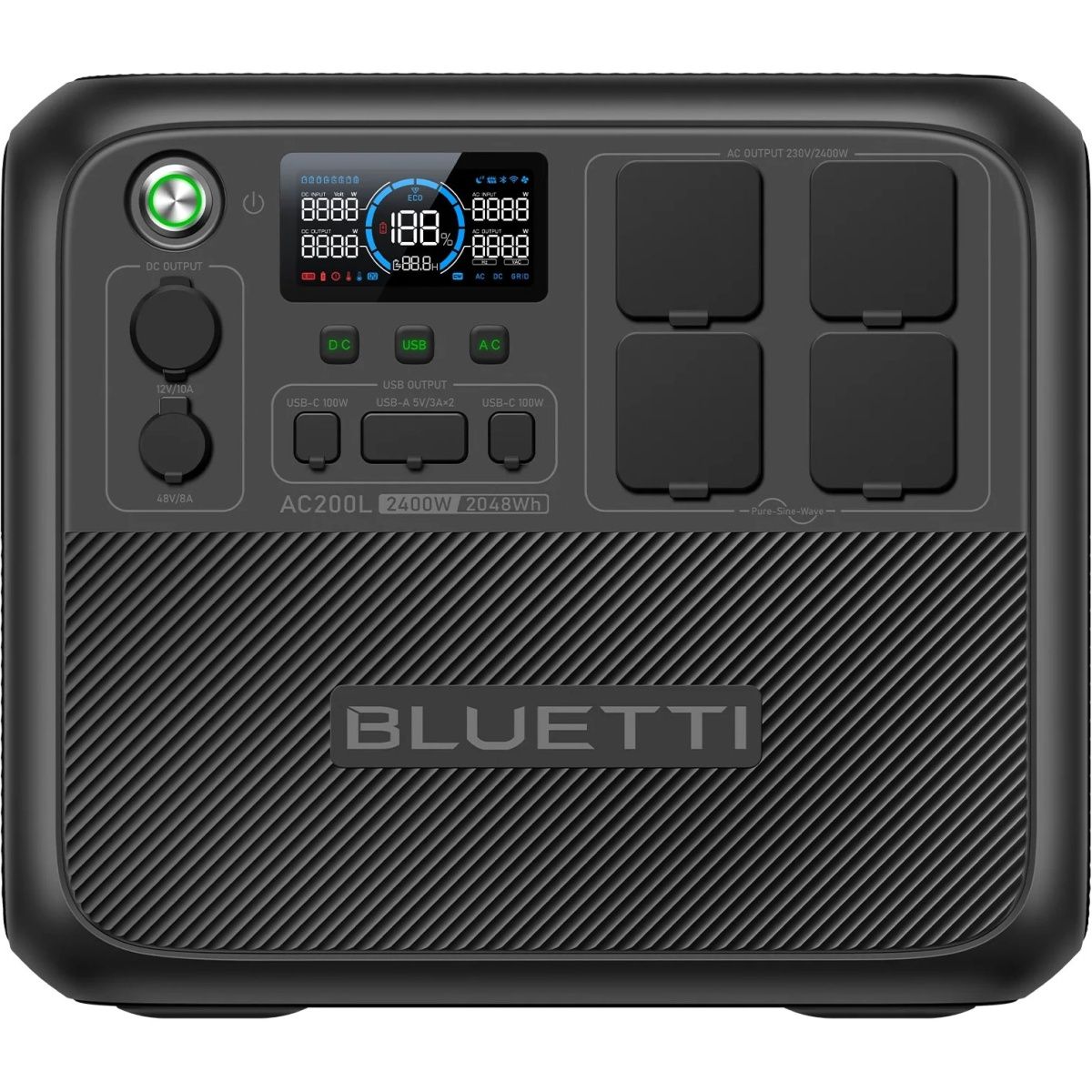 

Зарядна станція Bluetti AC200L 2400W