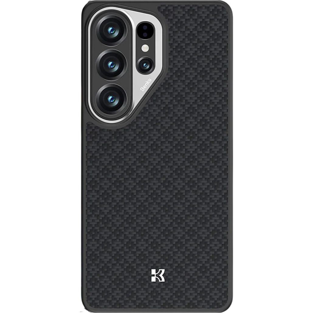 

Чехол Benks ArmorGrid ArmorPro Magnetic Kevlar для Samsung Galaxy S26 Ultra Black