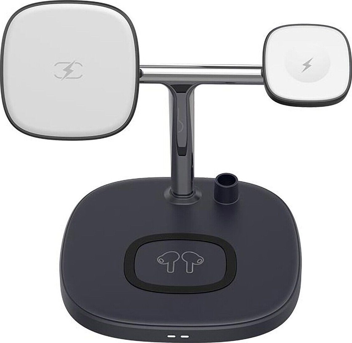 Бездротовий зарядний пристрій Choetech Magnetic Wireless Charger 4-in-1 Black (T583-F)
