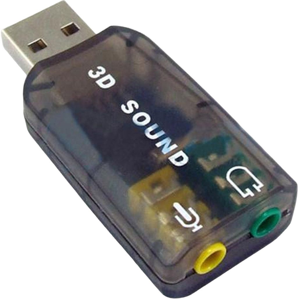 

Звуковая карта Dynamode USB-SOUNDCARD 2.0 Black