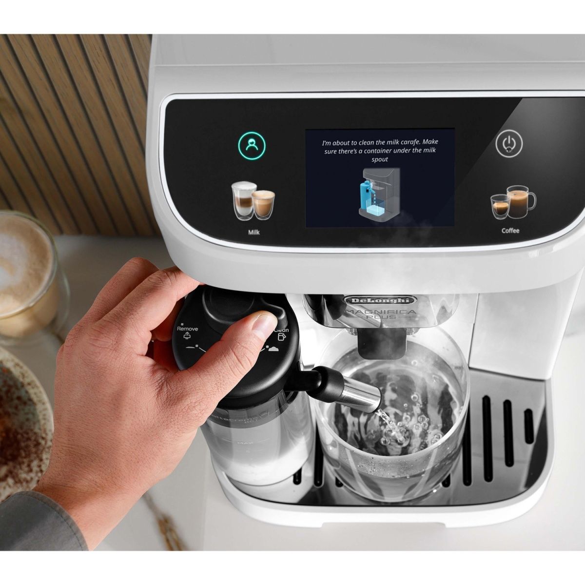 Кавомашина Delonghi Magnifica Plus ECAM320.60.W