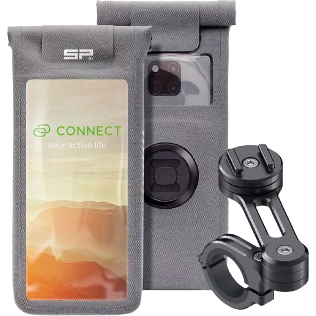 

Кріплення на кермо з чохлом SP Connect Universal Case L Gray (53942)