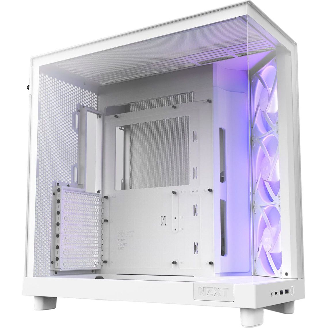 

Корпус NZXT H6 Flow RGB White (CC-H61FW-R1)