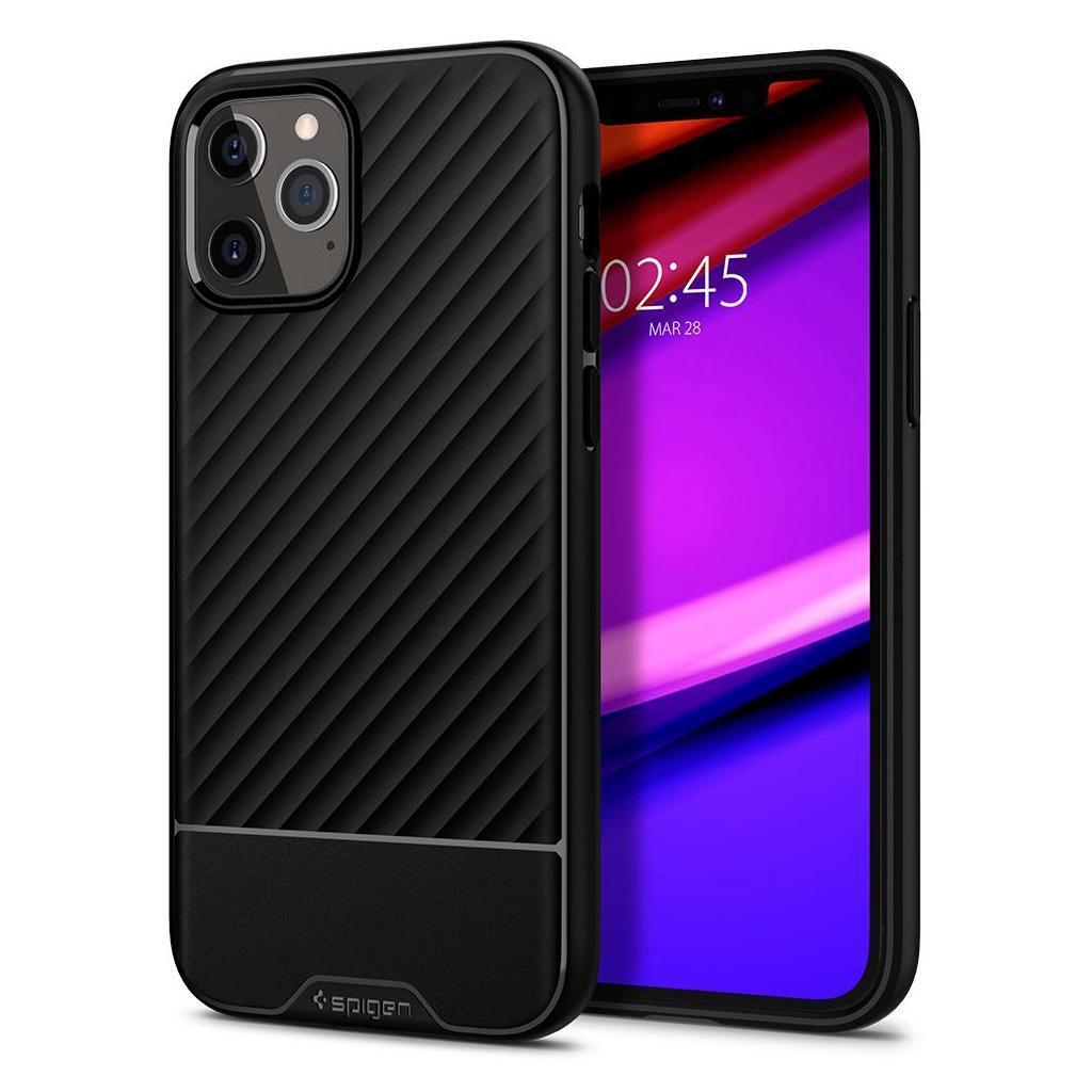 

Чохол Spigen Core Armor Case для Apple iPhone 12/12 Pro Matte Black (ACS01515)