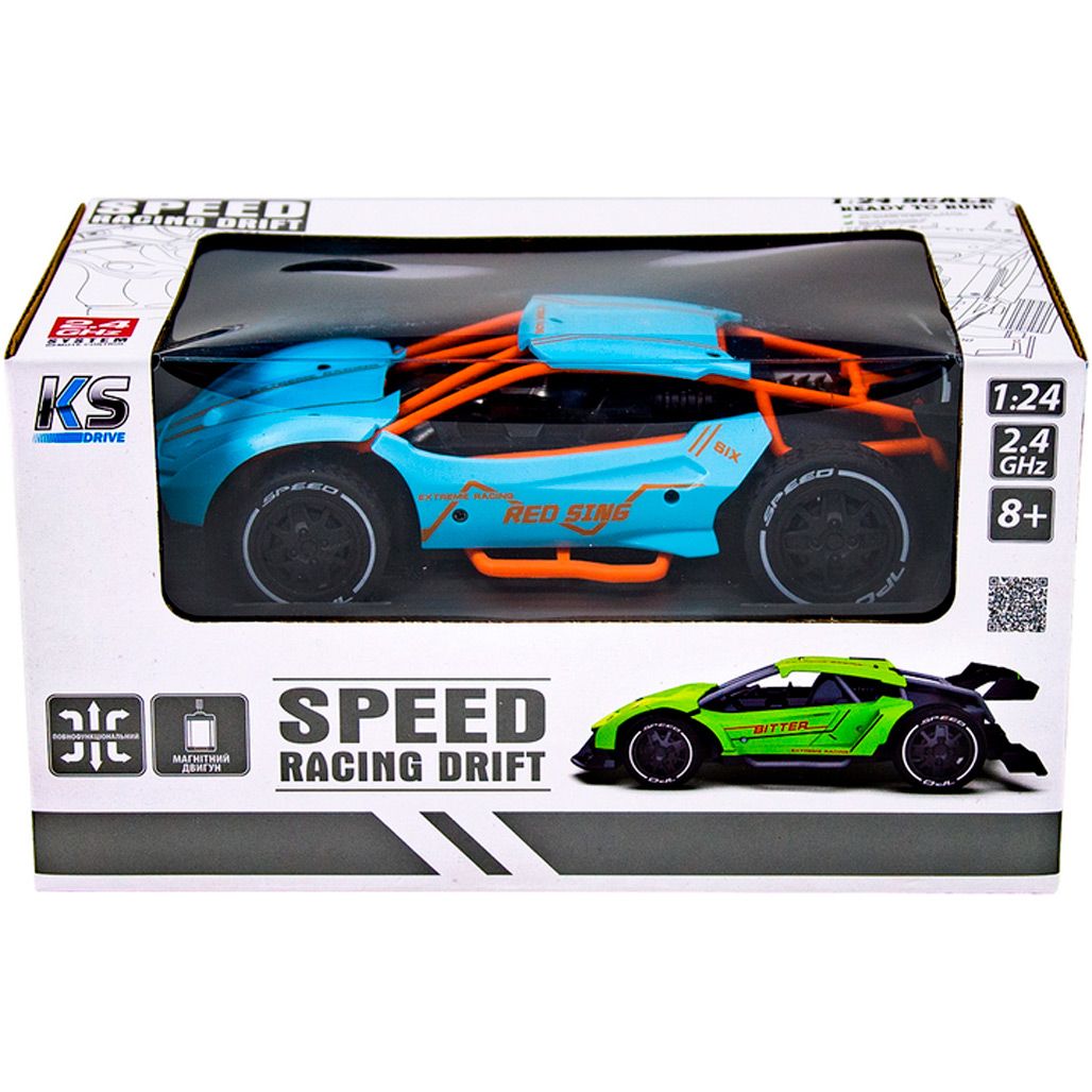 Машинка на радіокеруванні Sulong Toys 1:24 Speed Racing Drift Red Sing Blue (SL-292RHB)