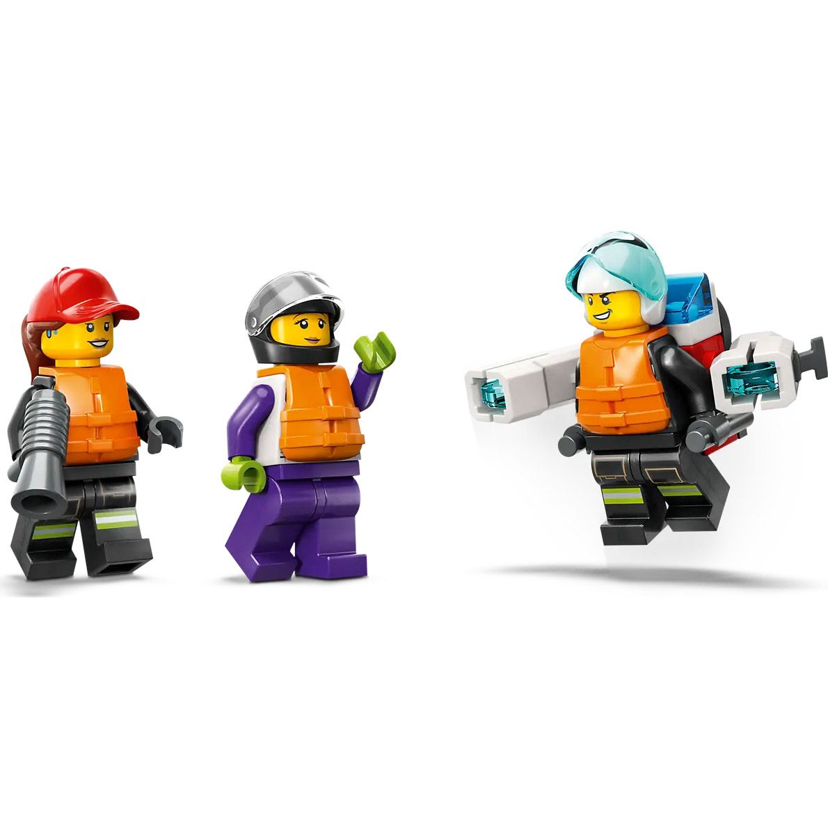Конструктор LEGO City Човен пожежної бригади (60373) 