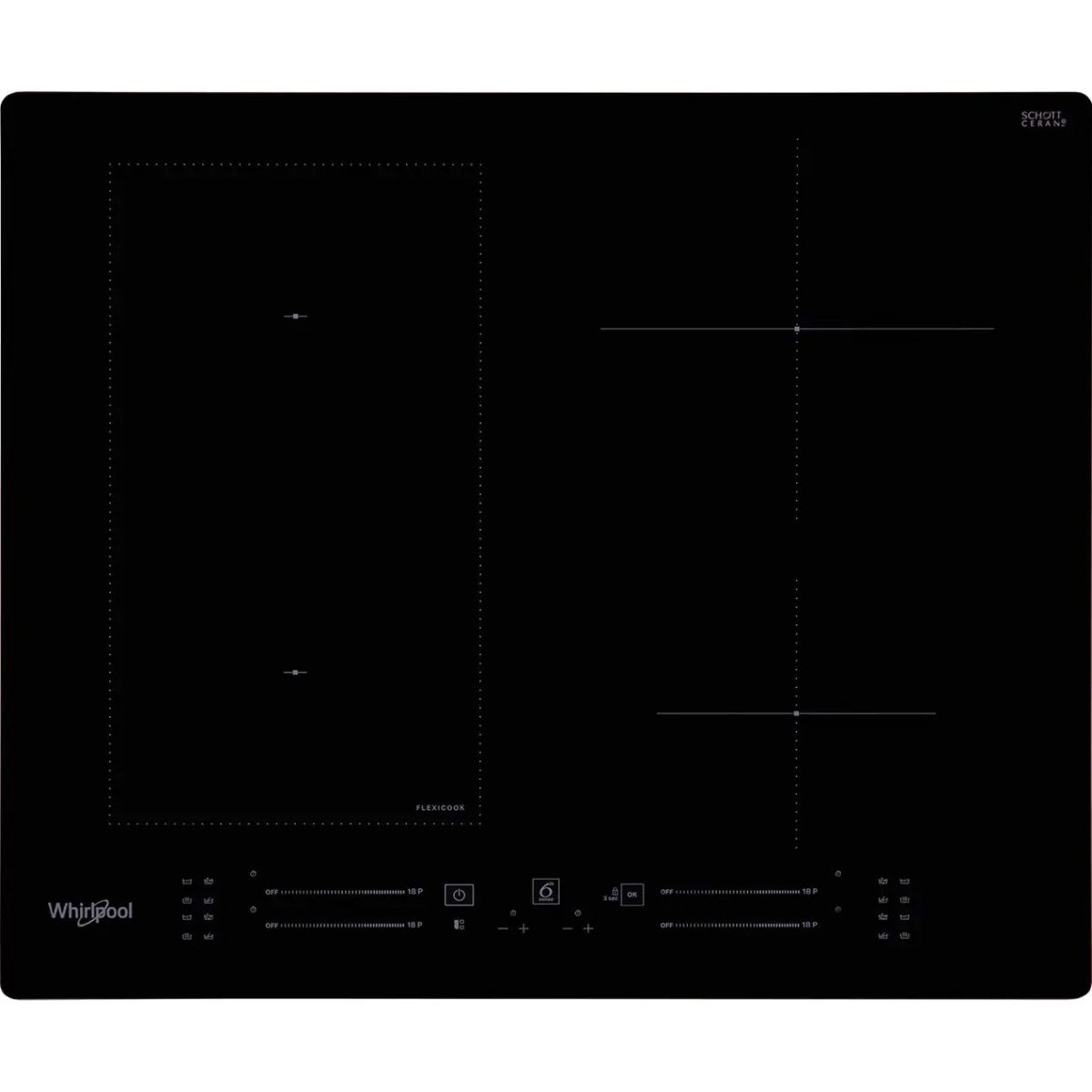 

Индукционная варочная поверхность Whirlpool WLS7960NE