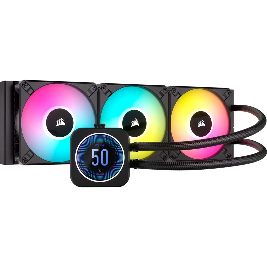 

Система водяного охлаждения Corsair iCUE H150i ELITE LCD XT (CW-9060075-WW) UA