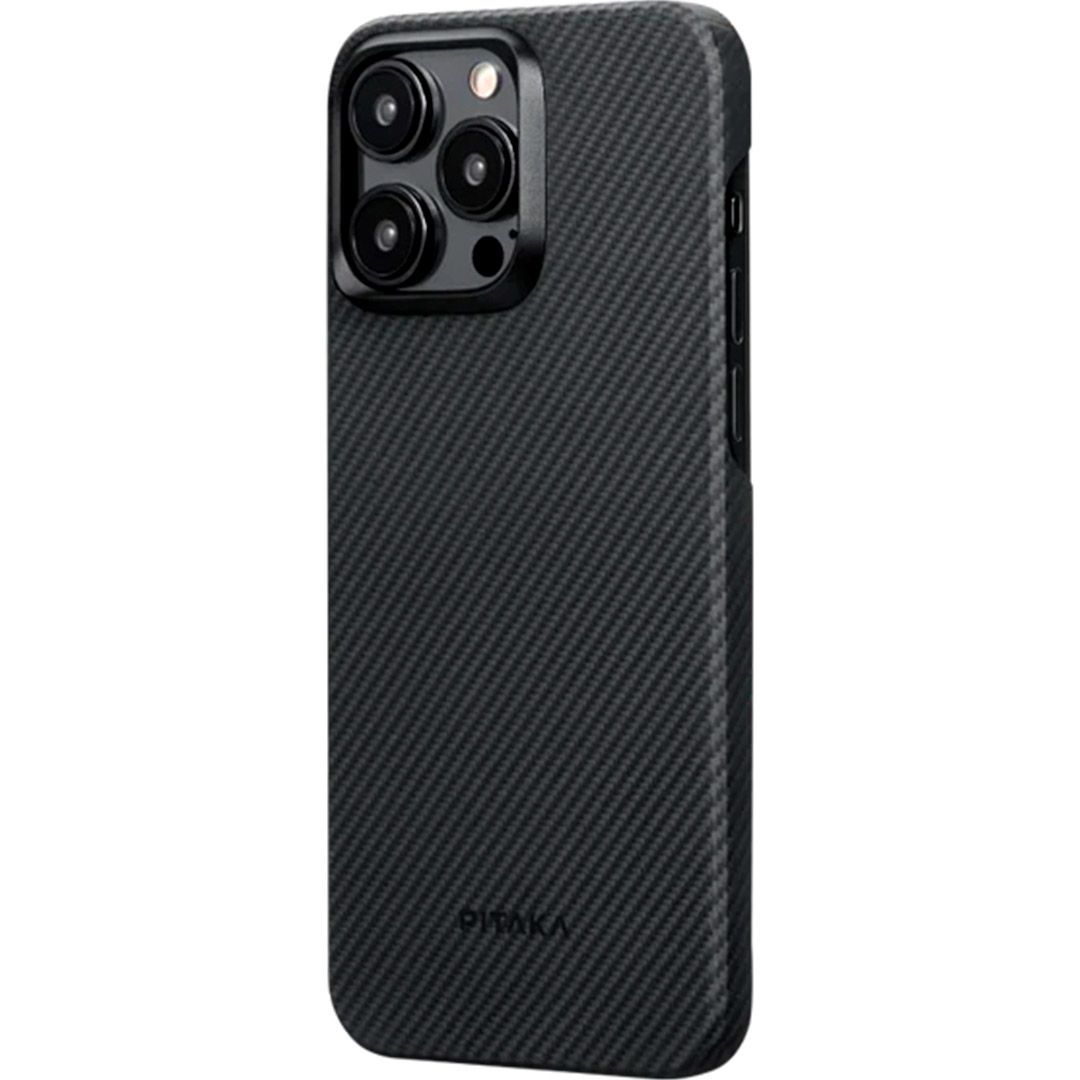 Чохол Pitaka MagEZ Case 4 600D Twill для Apple iPhone 15 Pro Max Black/Grey (KI1501PMA)