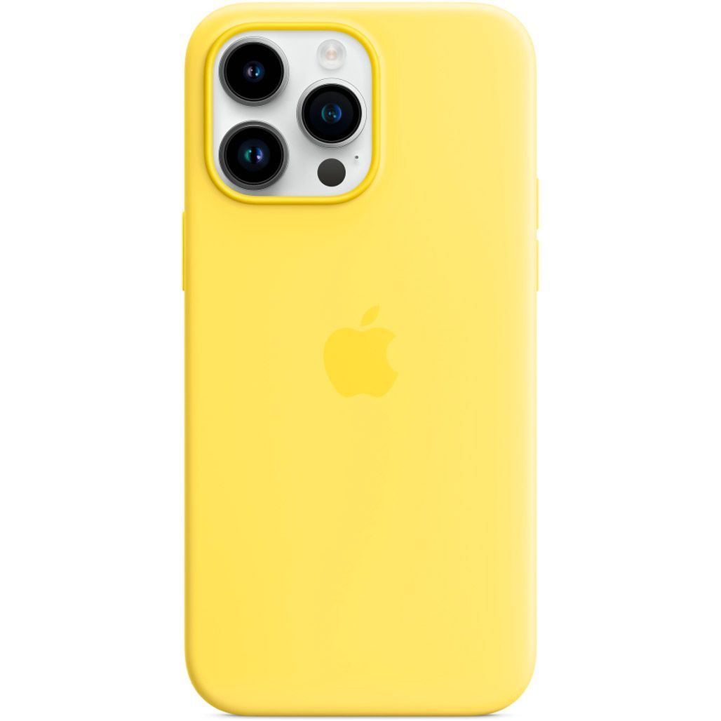 

Чохол Apple Silicone Case для iPhone 14 Pro Max with MagSafe Canary Yellow (MQUL3)