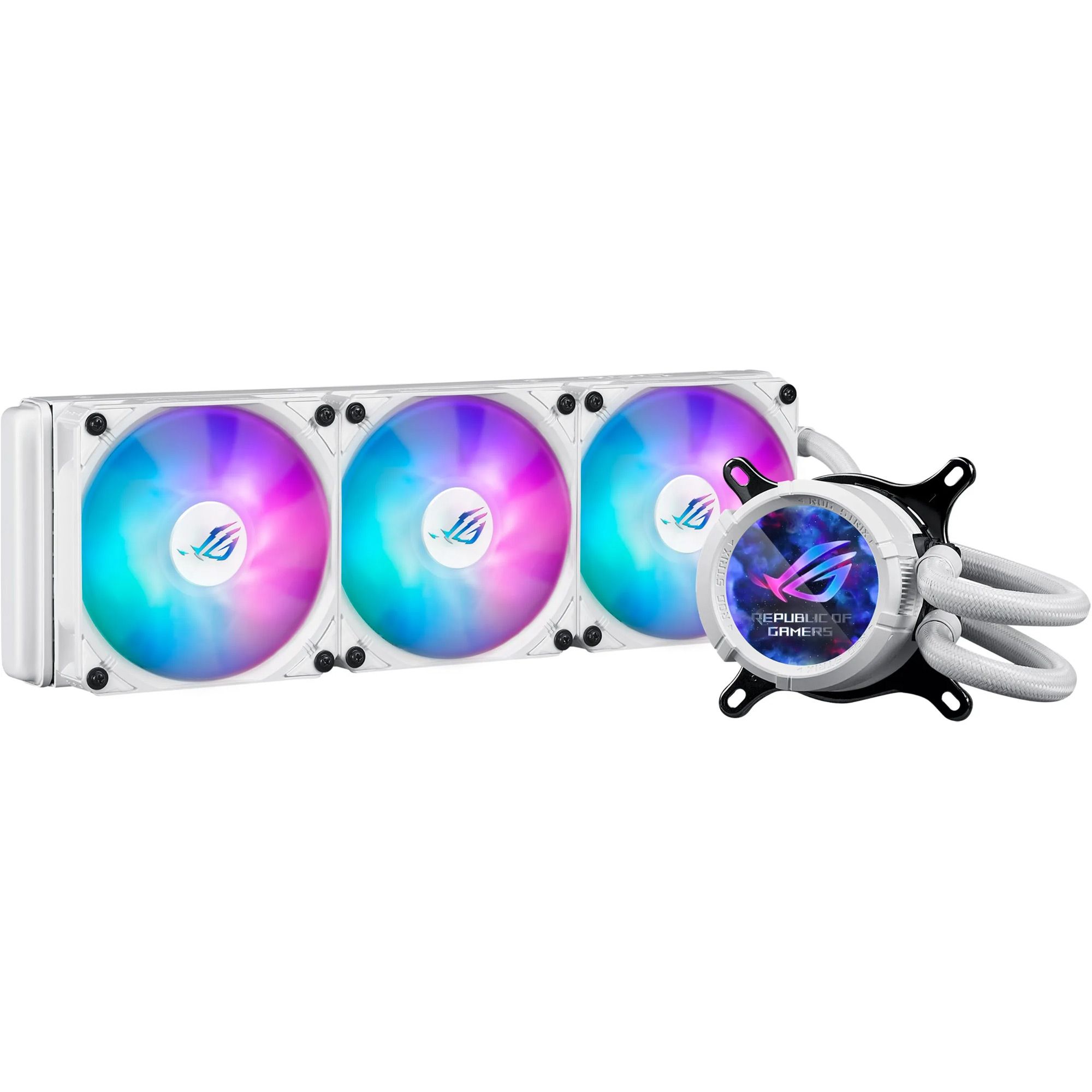 

Система водяного охолодження Asus ROG Strix LC III 360 ARGB LCD White (90RC00W2-M0UAY0)