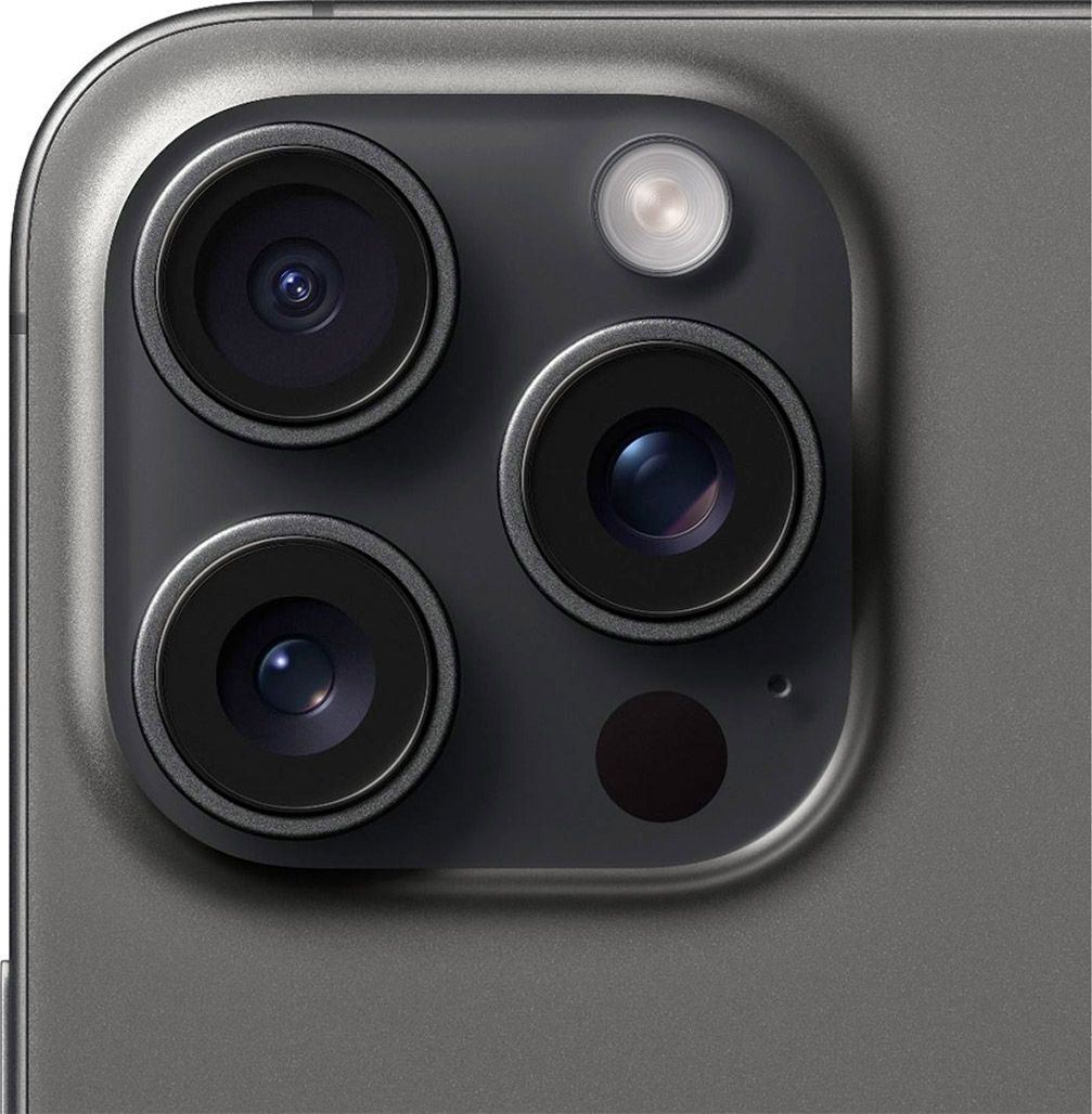 Смартфон Apple iPhone 15 Pro Max 512GB eSIM Black Titanium (MU6A3)