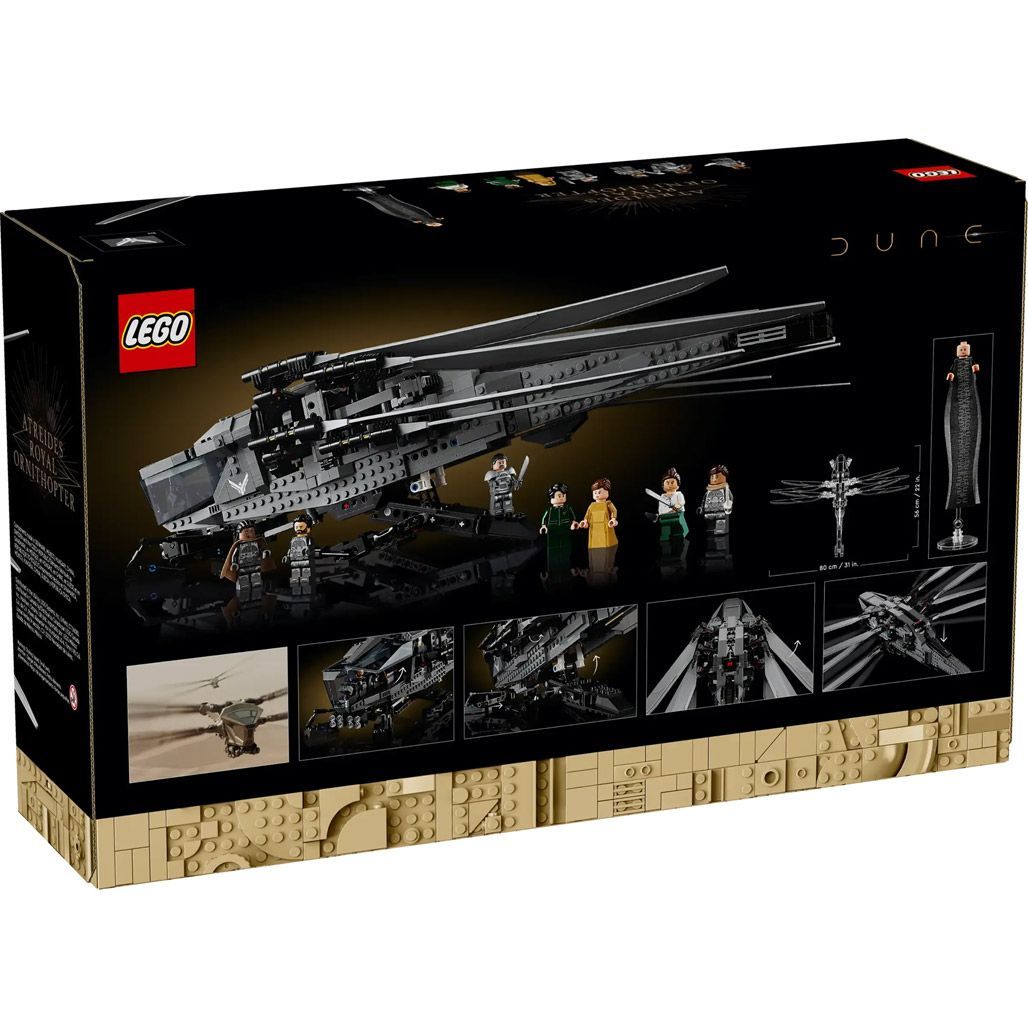 Конструктор LEGO Icons Дюна Королівський орнітоптер Атридів (10327)