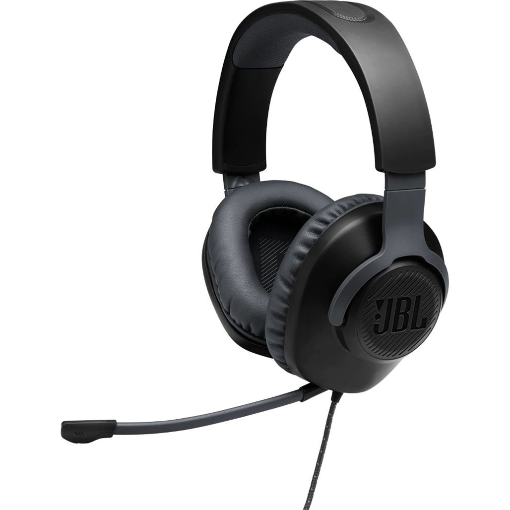 Игровые наушники JBL Quantum 100 Black (JBLQUANTUM100BLK)