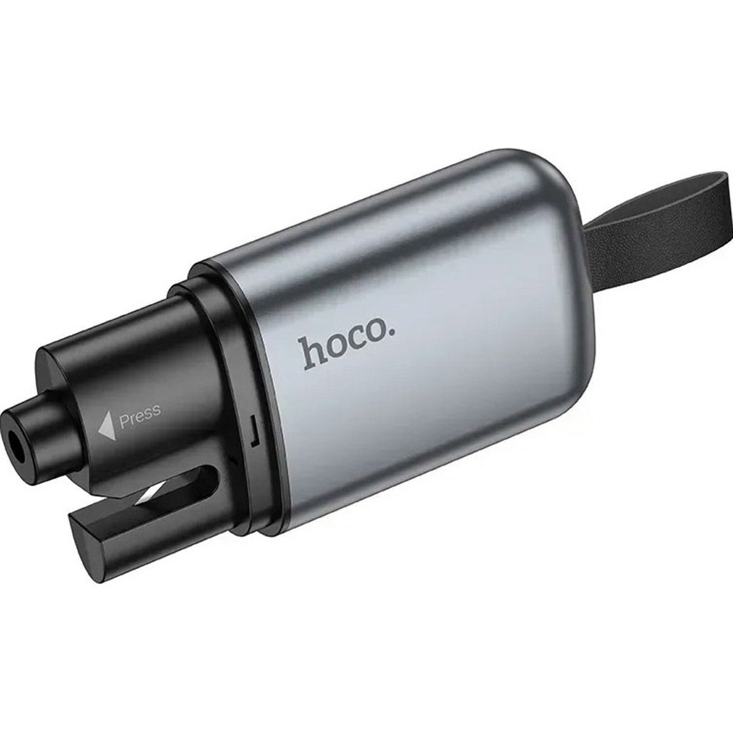 

Автомобильный молоток Hoco ZP15 King Metal Gray (6942007644020)