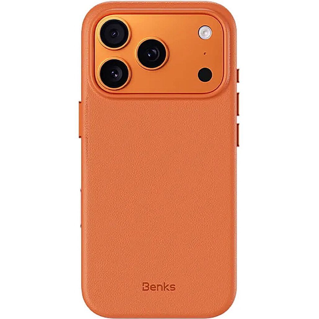 

Чехол Benks VitaPro with MagSafe для Apple iPhone 17 Pro Orange