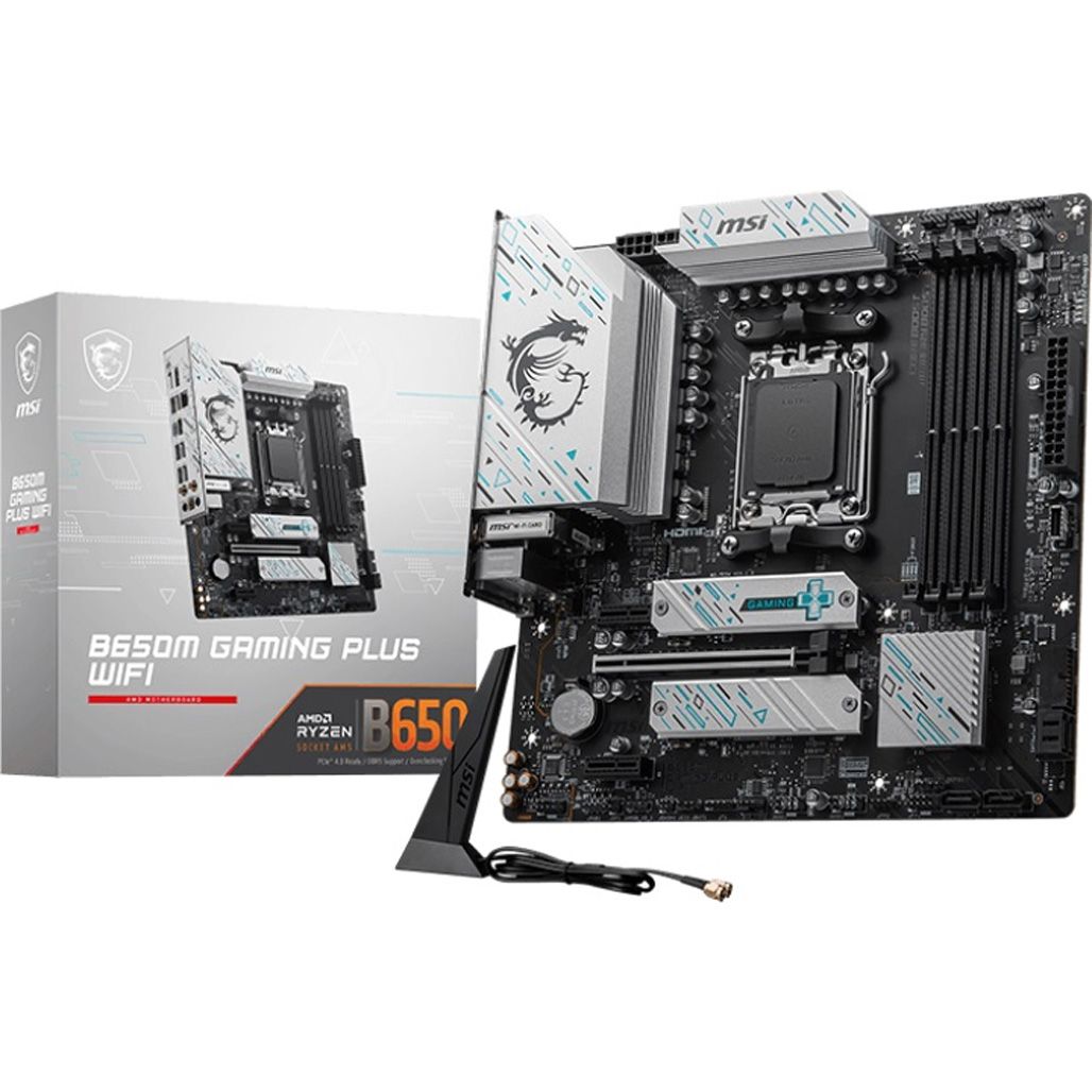 

Материнська плата MSI B650M Gaming Plus WIFI (911-7E24-001)