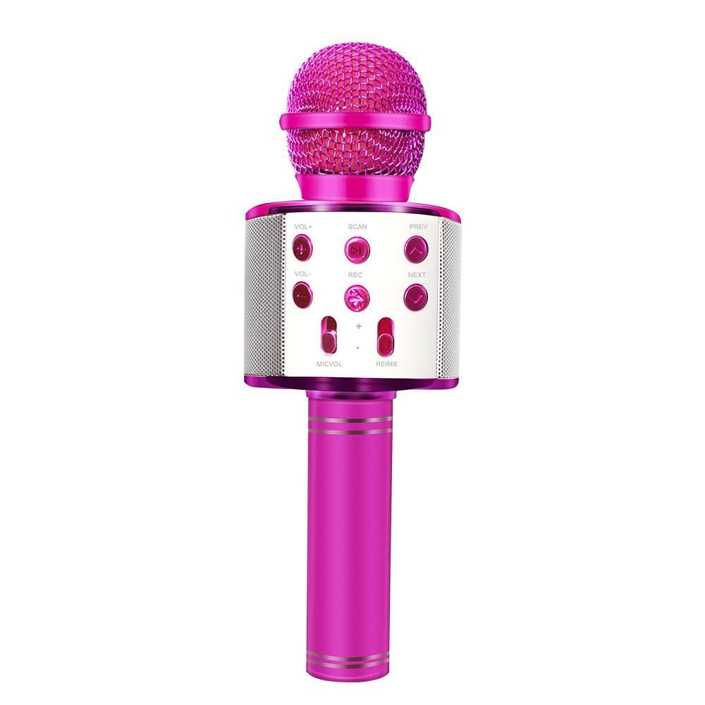 

Мікрофон з караоке WSTER (WS-858) Pink