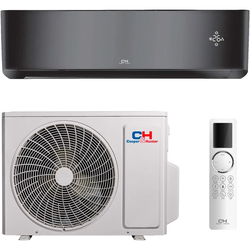 

Спліт-система Cooper&Hunter Supreme Continental Gen VI CH-S18FTXAL2-FB Full Black