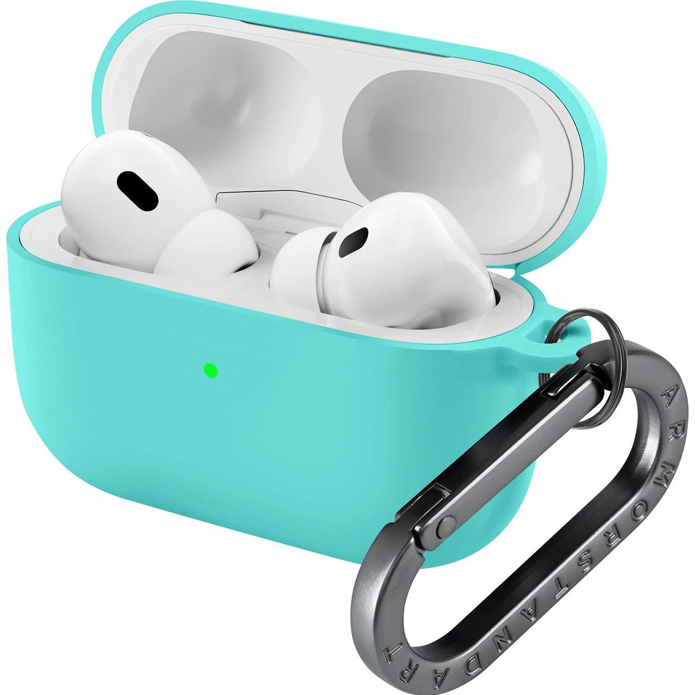 

Чохол ArmorStandart Hang Case для Apple AirPods Pro 3 Mint Green (ARM88277)