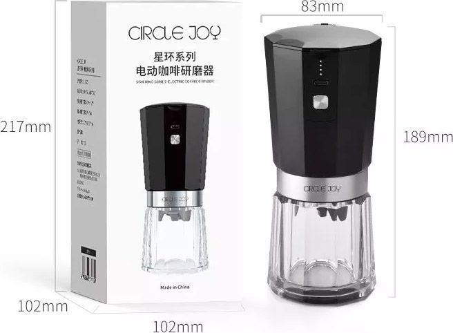 Кавомолка Xiaomi Circle Joy Electric Coffee Grinder Silver (CJ-EG05)