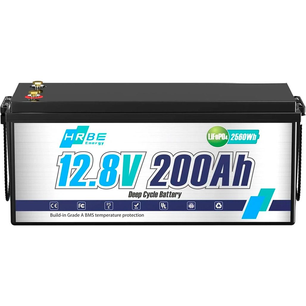

Акумулятор для ДБЖ HRBEEnergy LiFePO4 12.8V/200AH