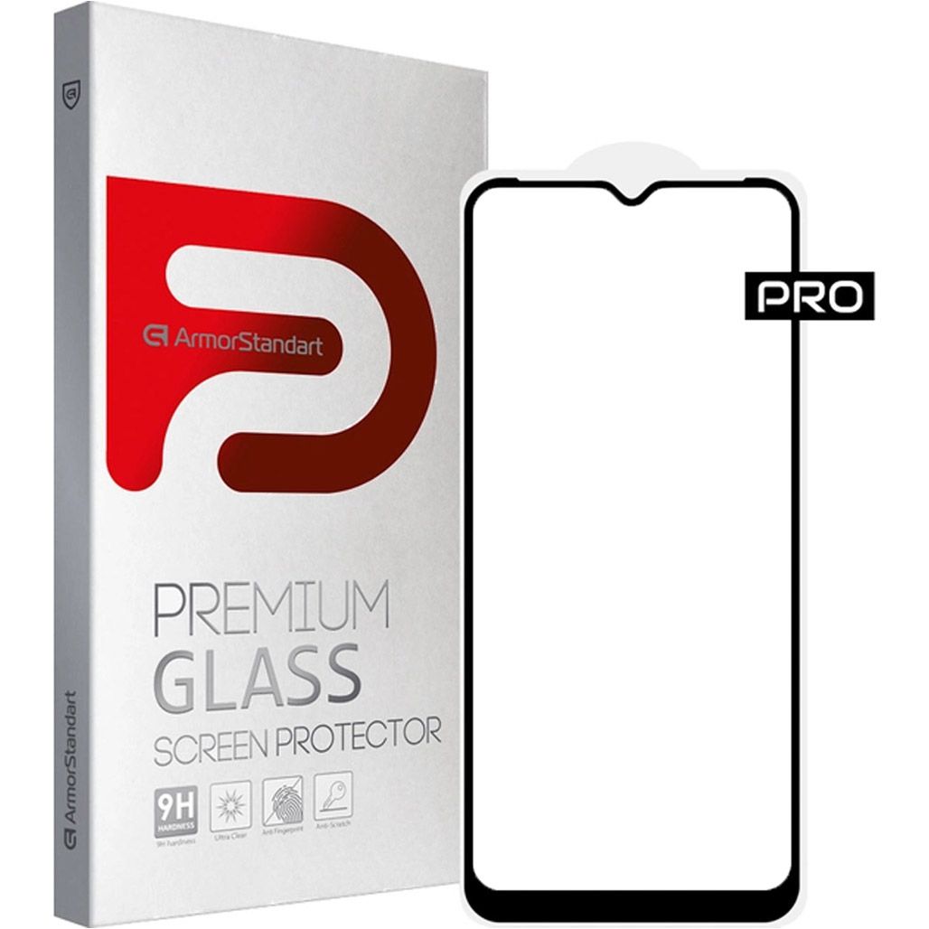 

Защитное стекло ArmorStandart Realme C21Y/C25Y Full Pro Glass Black (ARM60629)
