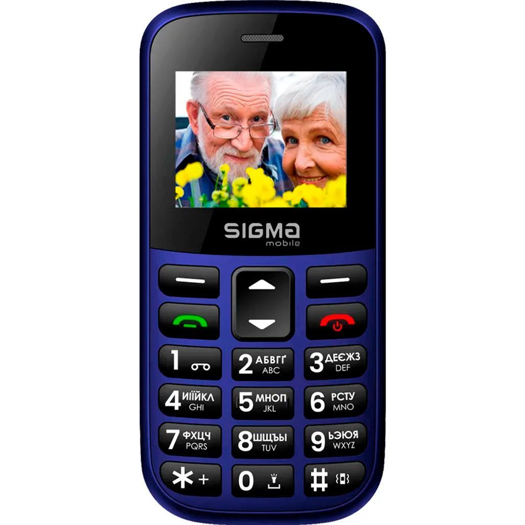 

Мобильный телефон Sigma mobile Comfort 50 Easy Blue (4827798585238) UA-UCRF