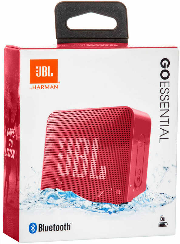 Портативная акустика JBL GO Essential Red (JBLGOESRED) [76049] 
