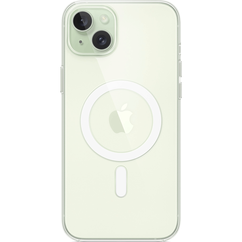 Чохол Apple Clear Case with MagSafe для iPhone 15 Plus Transparent AAA