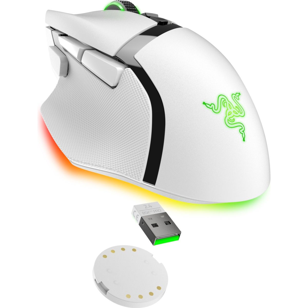 Миша Razer Basilisk V3 Pro 35K White (RZ01-05240200-R3G1)