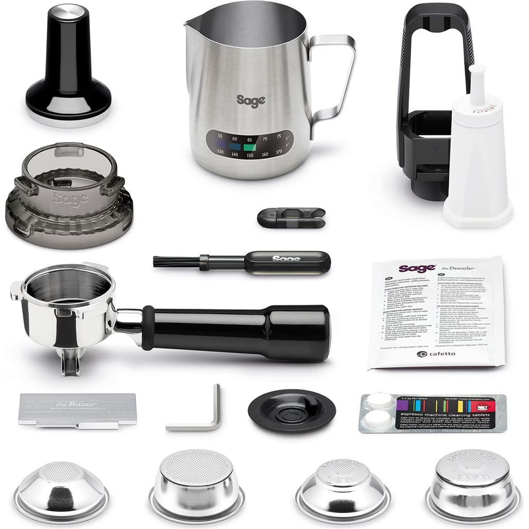 Кавоварка ріжкова Sage Barista Express SES875BSS (SES875BSS2EEU1A)