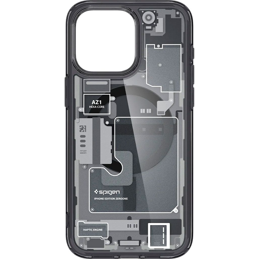 

Чохол Spigen Ultra Hybrid Zero One with MagSafe для Apple iPhone 15 Pro Black (ACS06721)