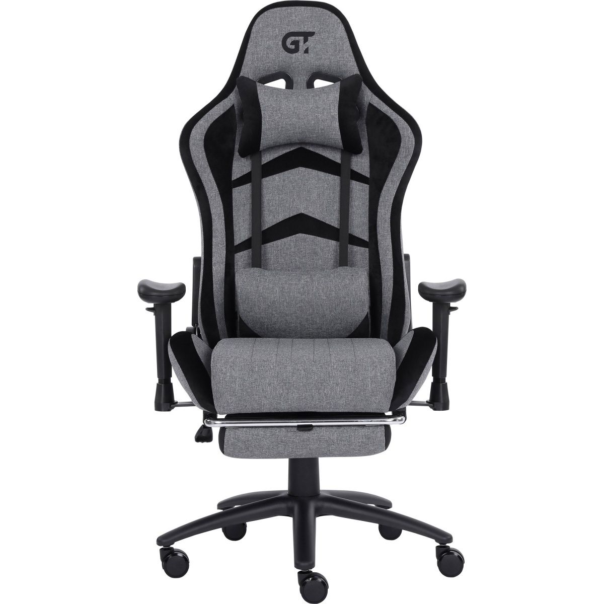 

Геймерское кресло GT Racer X-2534-F Fabric Gray/Black Suede
