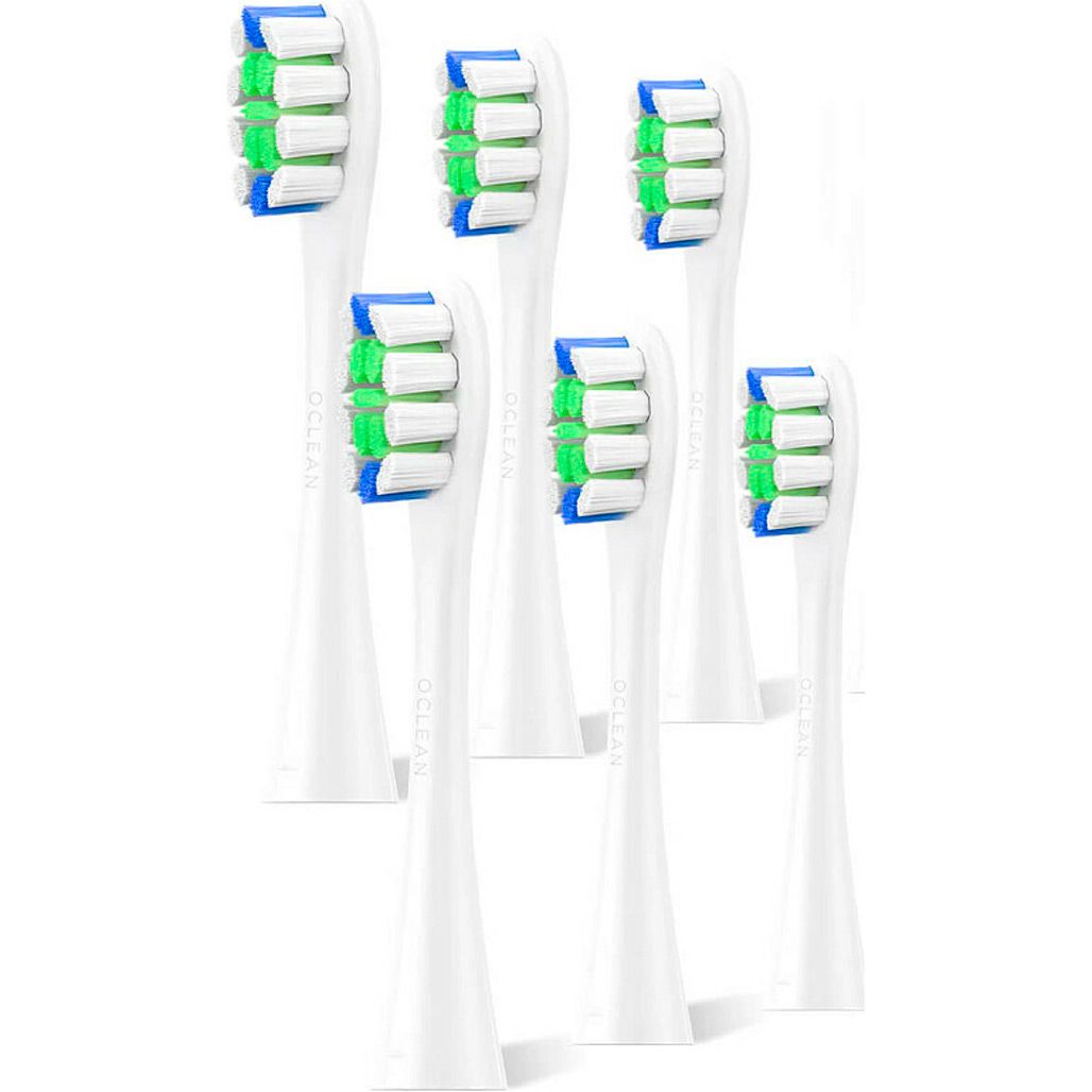 Насадка для зубної щітки Oclean P1C1 W06 Professional 6шт White (6970810553802)