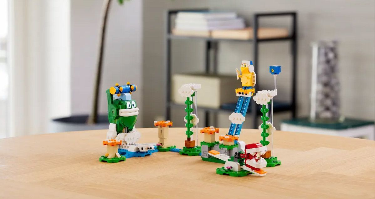 Конструктор LEGO Super Mario Додатковий набір: завдання Великого Спайка-Дістати до хмаринки (71409)