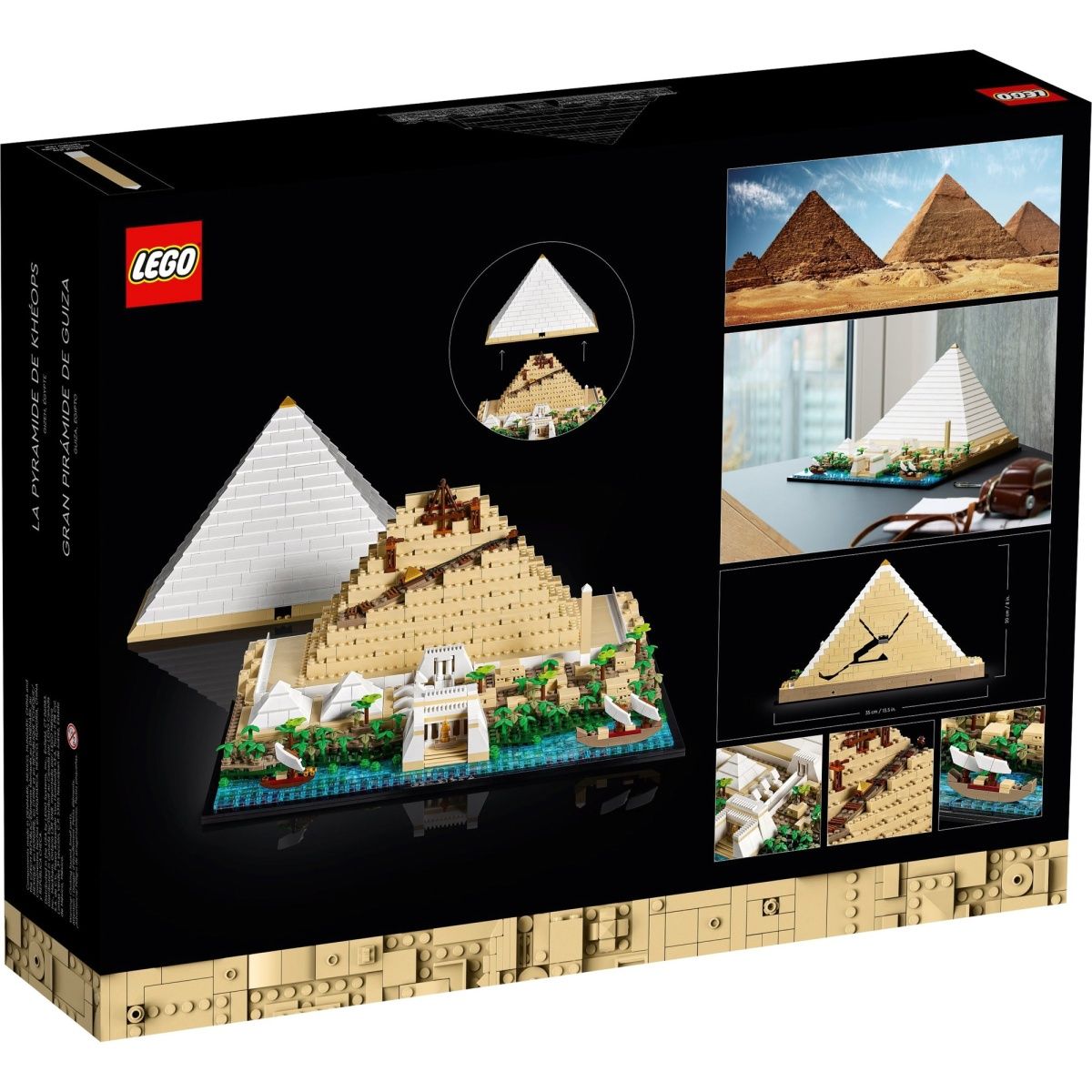 Конструктор LEGO Architecture Піраміда Хеопса (21058)