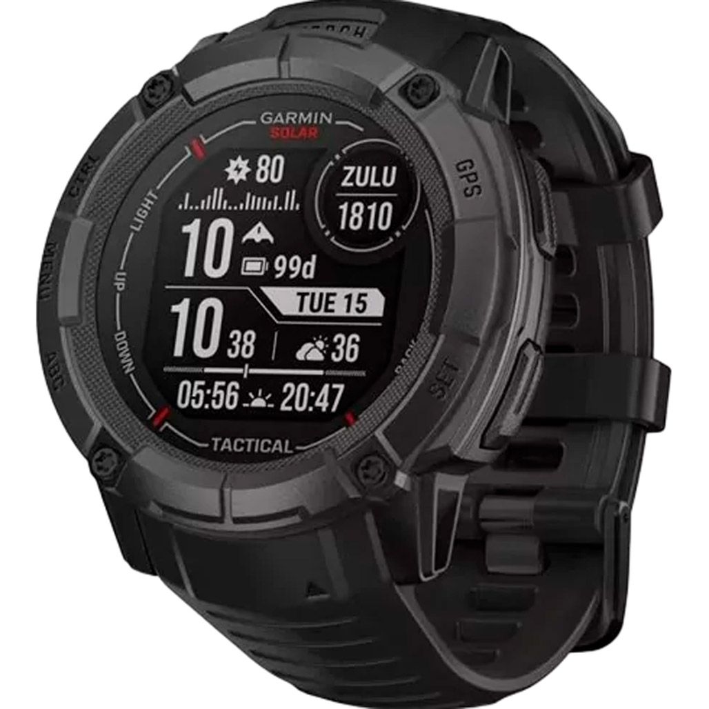 

Смарт-годинник Garmin Instinct 2X Solar Tactical Edition Black (010-02805-13/03)