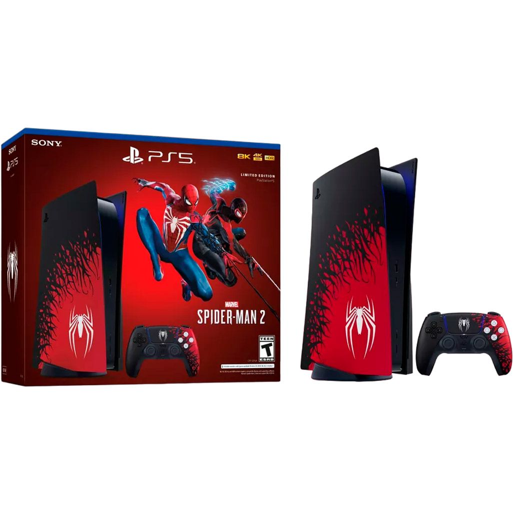 ≡ Игровая консоль Sony PlayStation 5 825GB Spider-Man