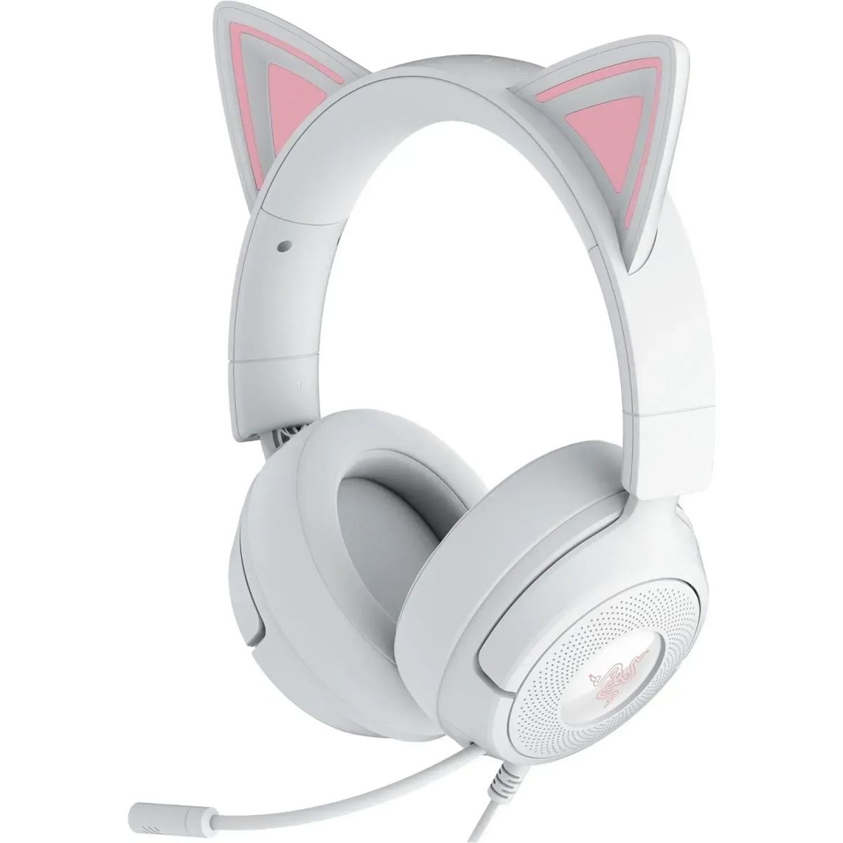 Игровые наушники Razer Kraken Kitty V3 X White (RZ04-05350300-R3M1)