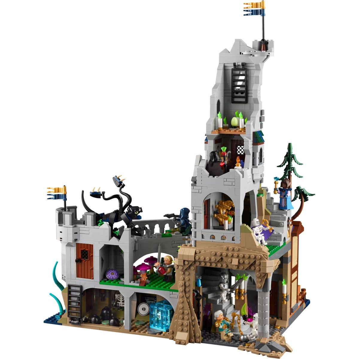 Конструктор LEGO Ideas Dungeons & Dragons: Казка про червоного дракона (21348)