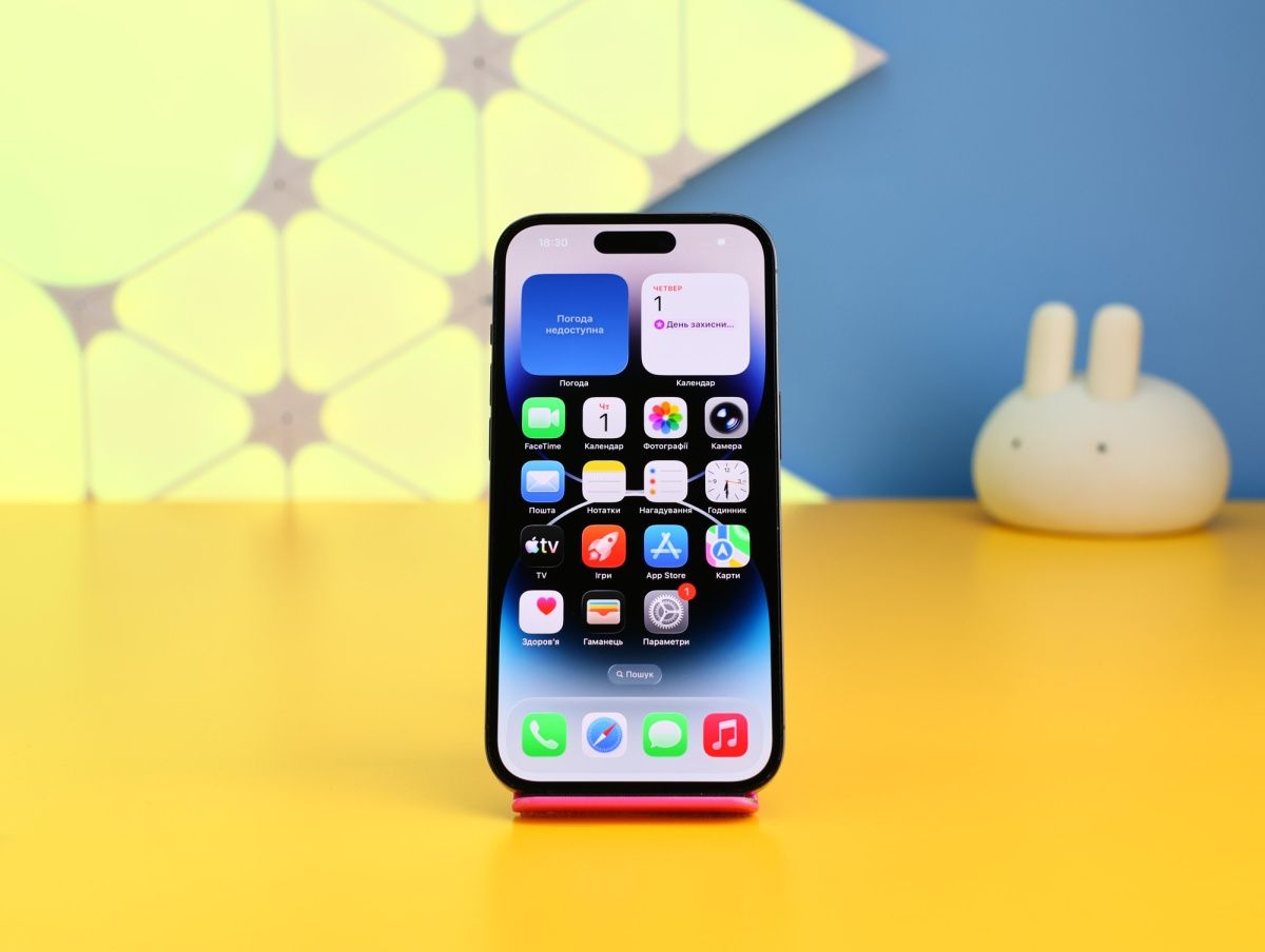 Смартфон Apple iPhone 14 Pro 128GB Space Black (MPXV3) Б/У фото 2