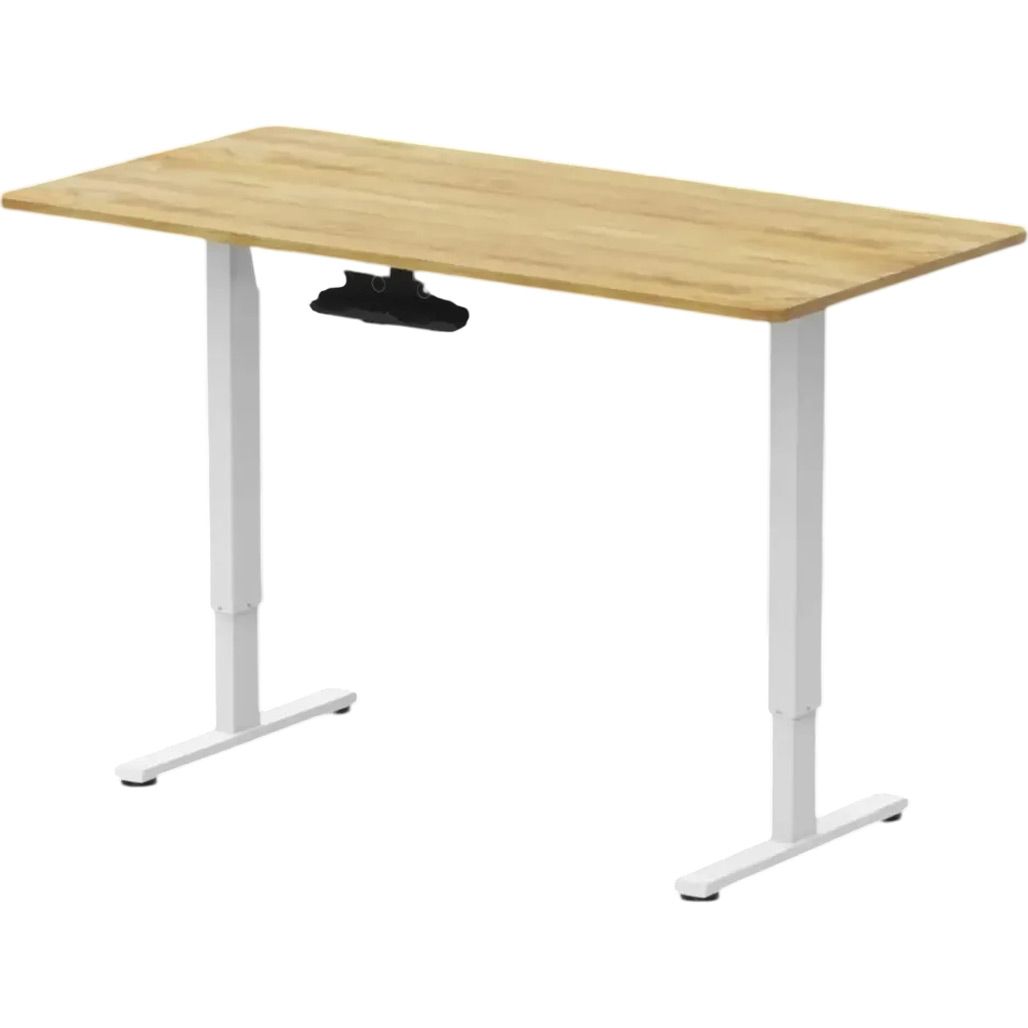 

Компьютерный игровой стол Officepro ODE1470LWW Light Wood/White